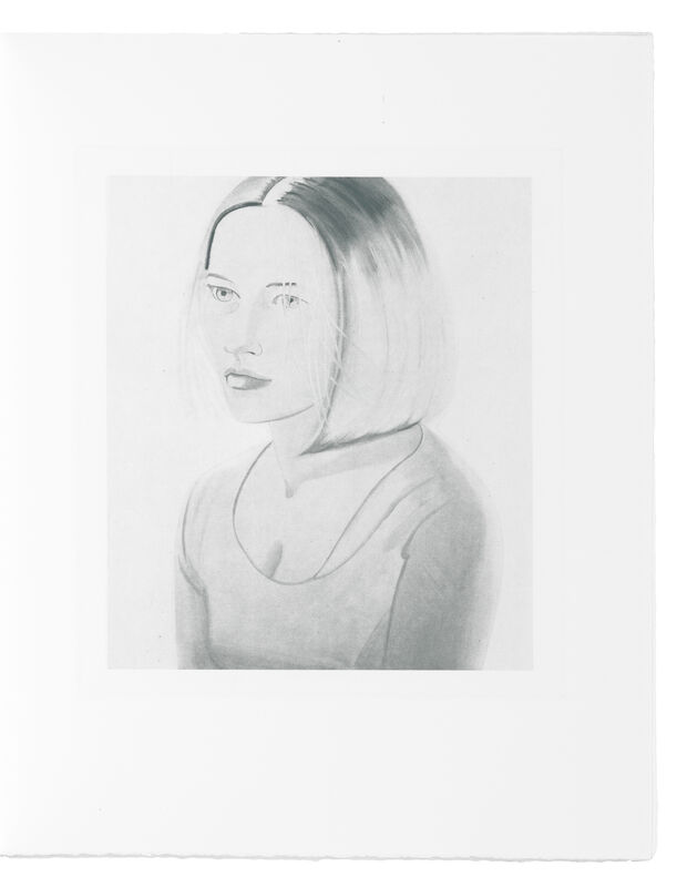 Alex Katz, ‘Six female portraits’, 2004, Print, Complete set of six Heliogravures, Emanuel von Baeyer