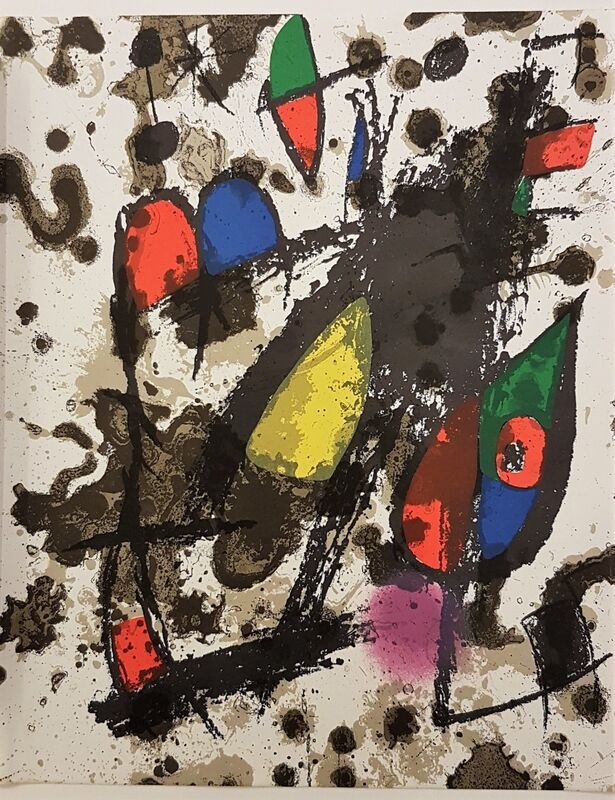 Joan Miró, ‘Lithographie Originale (Cover)’, 1975, Print, Color Lithograph, Cerbera Gallery