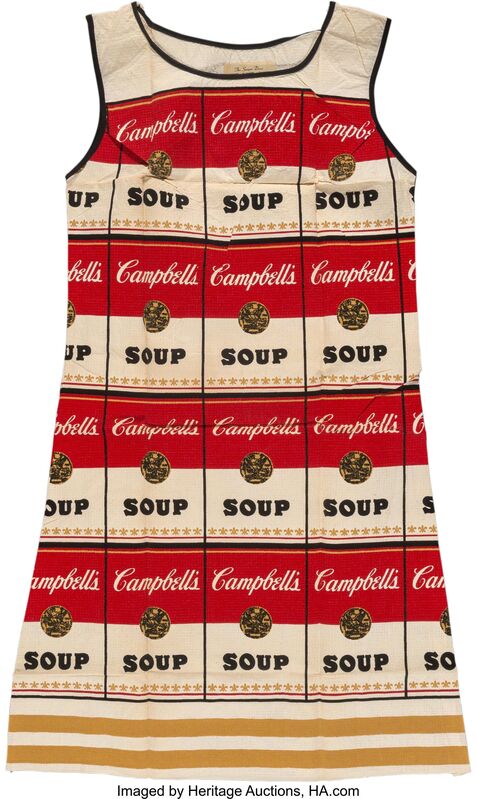Andy Warhol, ‘The Souper Dress, (Limited Edition)’, c. 1968, Print, Screenprint in colors on cellulose and cotton, Heritage Auctions