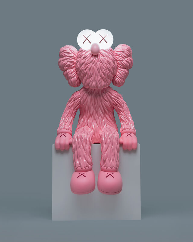 KAWS, ‘SEEING (Pink)’, 2019, Sculpture, Zinc alloy, ceramic, LED light, Artists For a New Georgia Benefit Auction