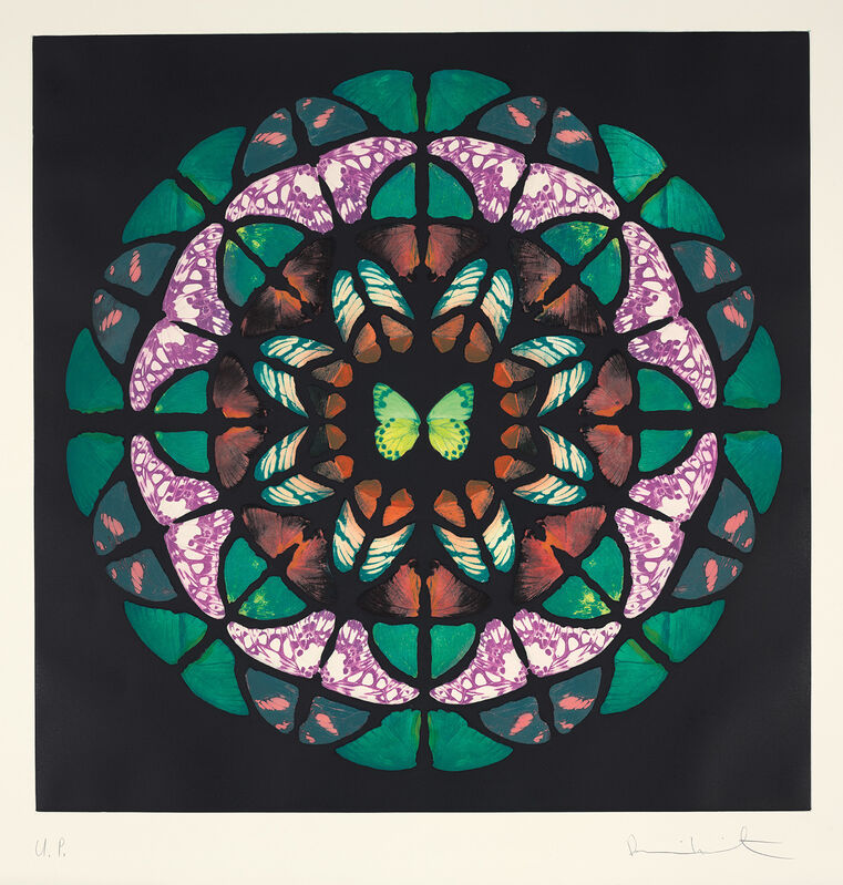Damien Hirst, ‘Sanctum (Unique)’, 2009, Print, Unique photogravure etching in colours, on Velin Arches paper, with full margins., Phillips