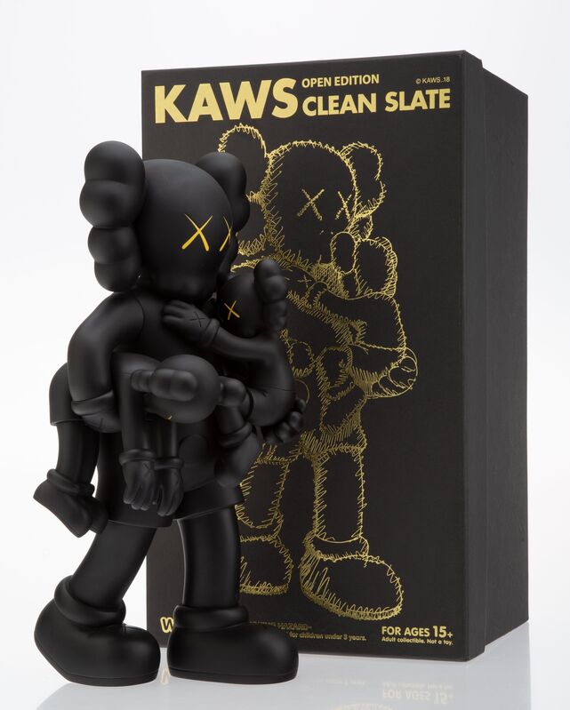 KAWS, ‘Clean Slate (Black)’, 2018, Sculpture, Painted cast vinyl, Heritage Auctions