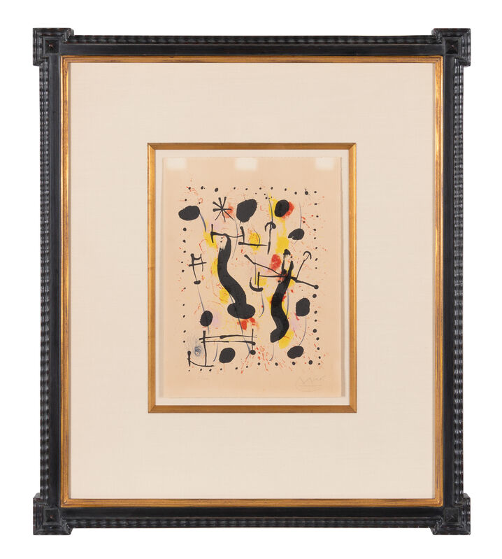 Joan Miró, ‘The Lair of the Wild Boar’, 1967, Print, Color lithograph, Hindman