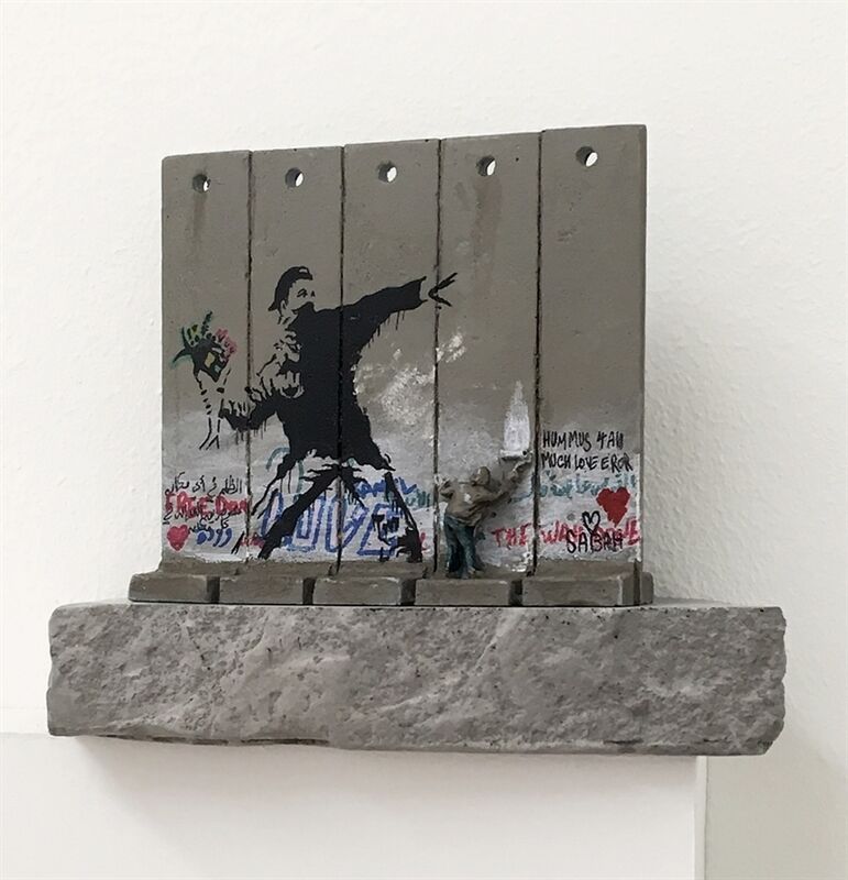Banksy, ‘Walled Off Hotel, Souvenir Wall Section’, 2020, Sculpture, Room key, Artwolfsen