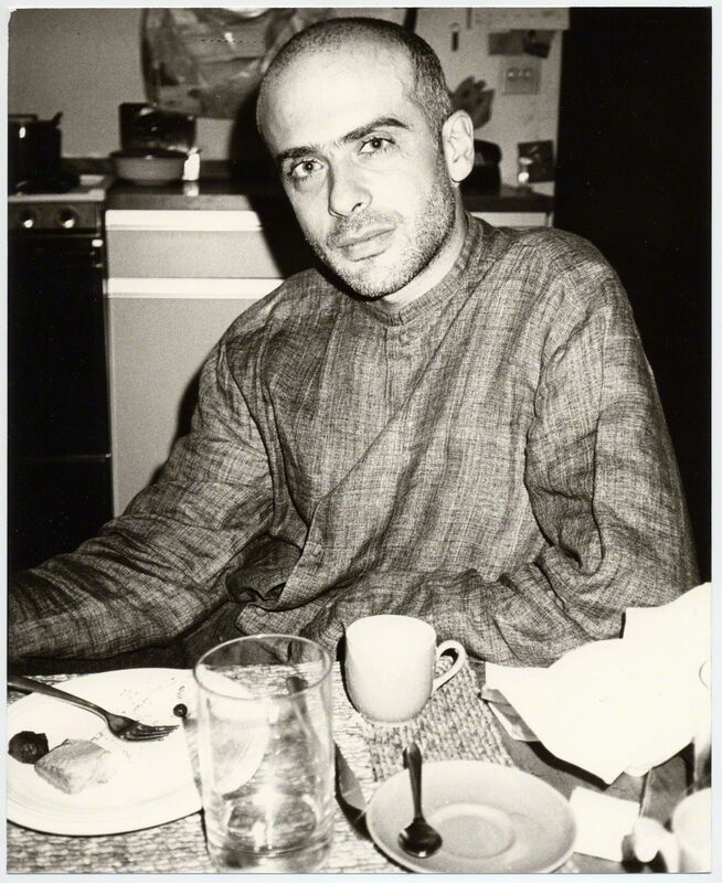 Andy Warhol, ‘Francesco Clemente’, 1984, Photography, Silver gelatin print on paper, Galerie Andrea Caratsch