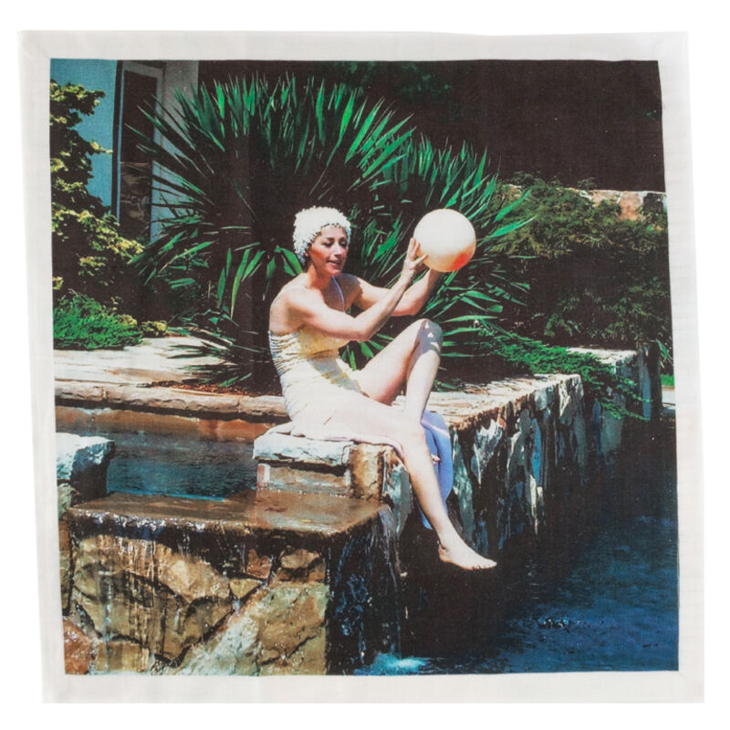 Cindy Sherman, ‘Untitled (Poolball), 1999 Set of four napkins’, 2018, Textile Arts, 100% Cotton, MOCA