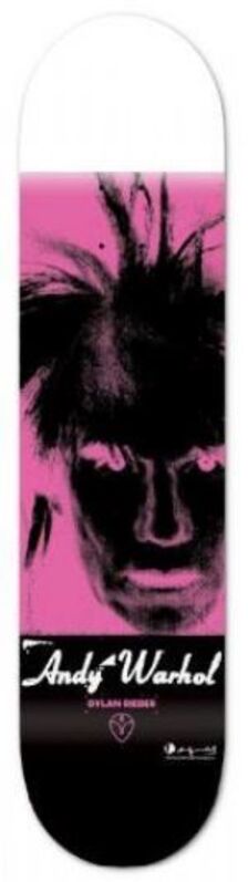 Andy Warhol, ‘Fright Wig skateboard’, 2011, Print, Screenprint on skateboard deck, EHC Fine Art