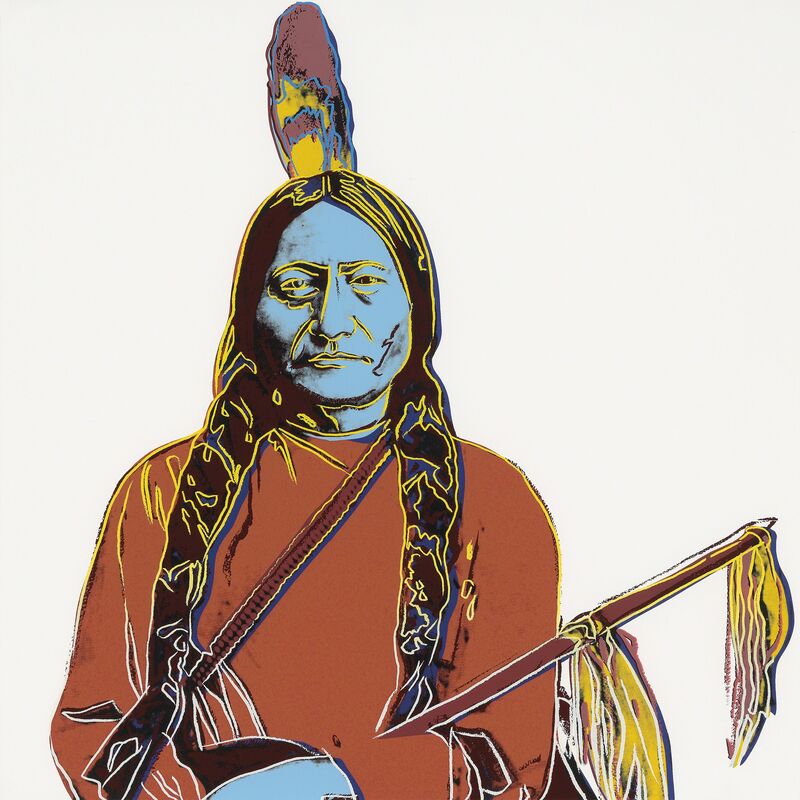 Andy Warhol, ‘Sitting Bull’, 1986, Print, Screenprint in colours on Lenox Museum Board, Christie's