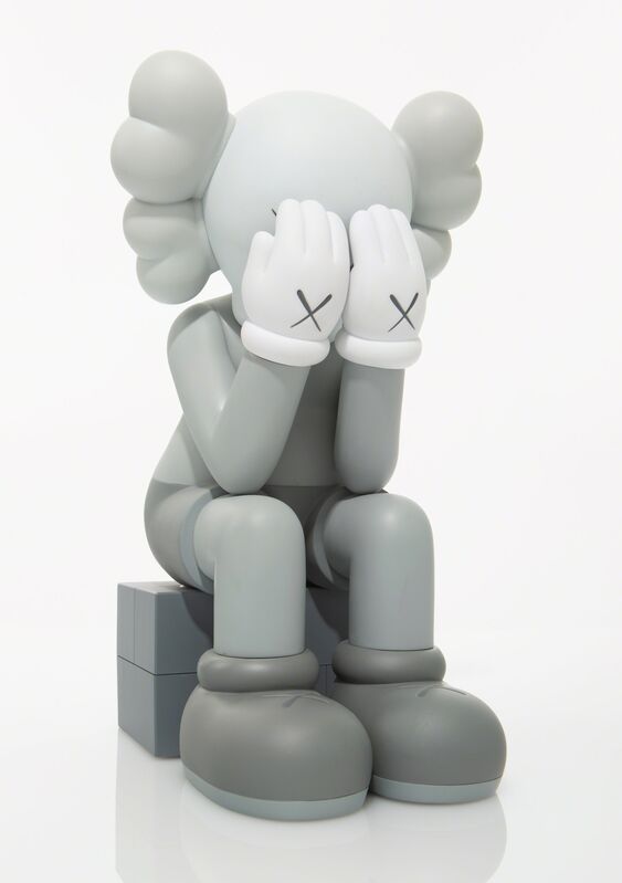 KAWS, ‘Passing Through Companion (Grey)’, 2013, Sculpture, Painted cast vinyl, Heritage Auctions