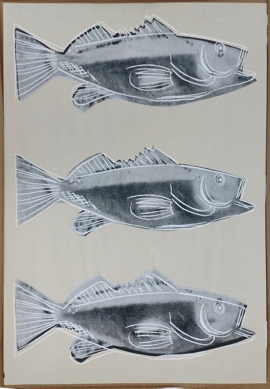 Andy Warhol, ‘FISH FS IIIA.39’, 1983, Print, SCREENPRINT ON WALLPAPER, Gallery Art
