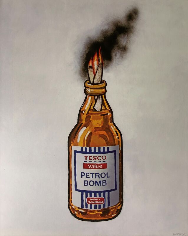Banksy, ‘Tesco Value Petrol Bomb’, 2011, Print, Offset lithograph in colours on smooth wove paper, Tate Ward Auctions