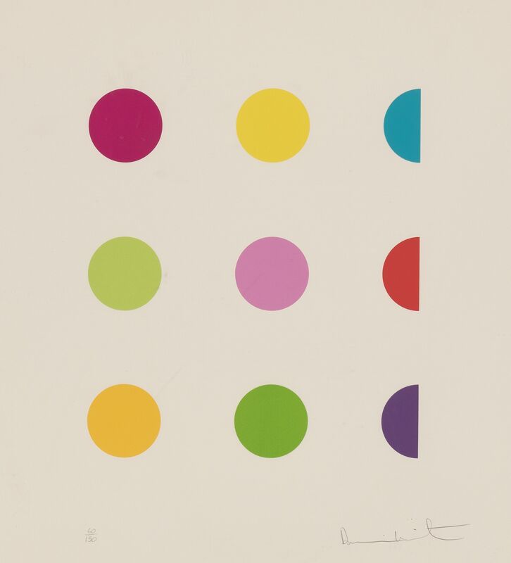Damien Hirst, ‘N-Methyl L-Aspartic Acid’, 2011, Print, Screenprint in colors with glazes on Somerset Tub Sized paper, Heritage Auctions