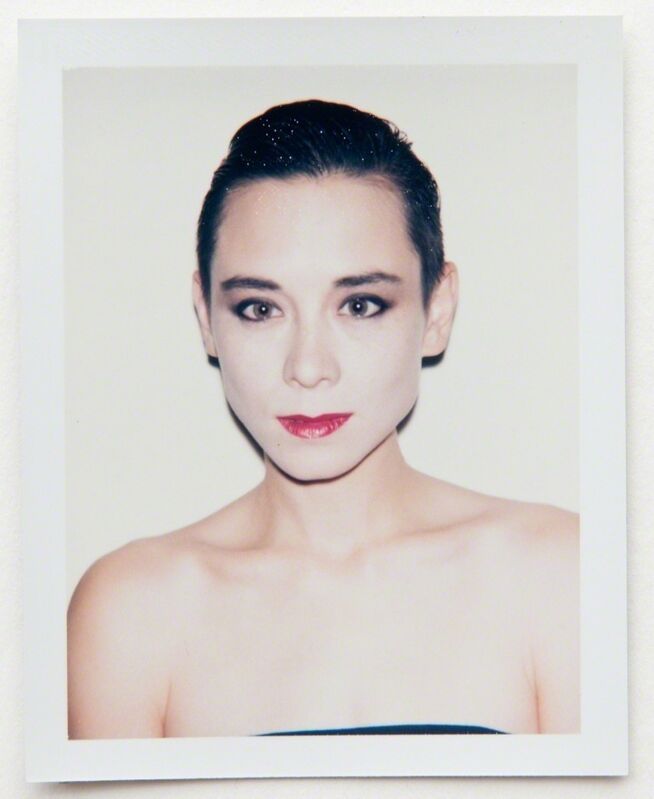 Andy Warhol, ‘Andy Warhol, Polaroid Portrait of Tina Chow, 1985’, 1985, Photography, Polaroid, Hedges Projects