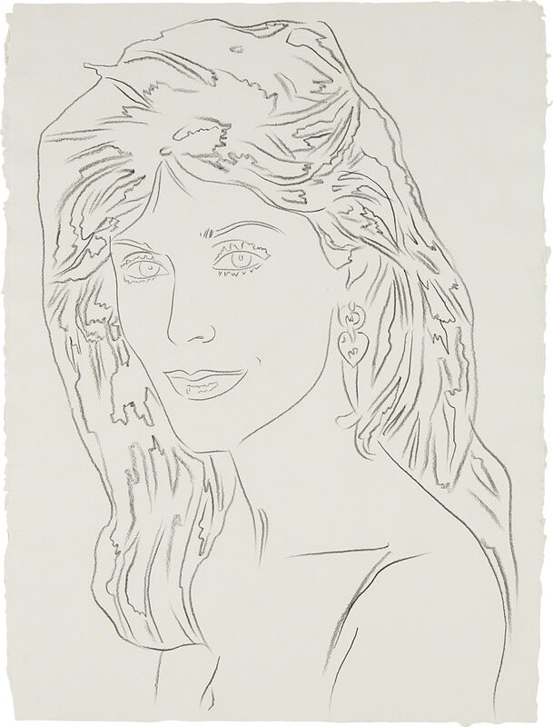 Andy Warhol, ‘Unidentified Woman’, 1986, Drawing, Collage or other Work on Paper, Graphite on HMP paper, Phillips