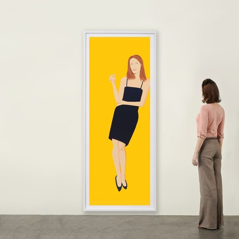 Alex Katz, ‘Black Dress (Sharon)’, 2015, Print, Silkscreen, Weng Contemporary