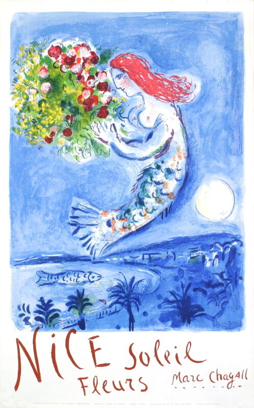 Marc Chagall, ‘Bay of Angels’, 1962, Ephemera or Merchandise, Stone Lithograph, ArtWise