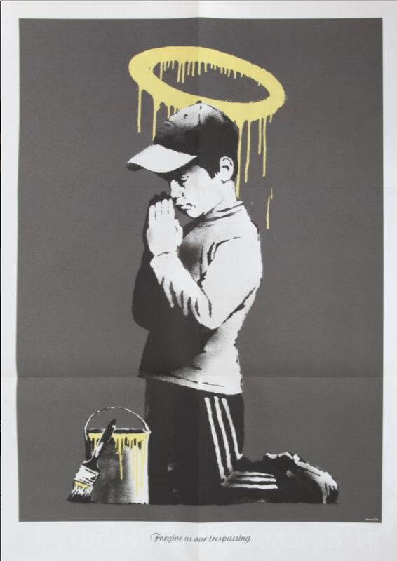 Banksy, ‘Forgive Us Our Trespassing’, 2010, Ephemera or Merchandise, Offset lithograph on paper, Galerie C.O.A