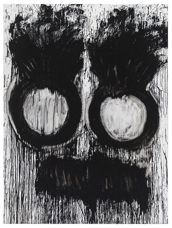 Joyce Pensato, ‘Not Groucho’, 2011, Painting, Enamel on linen, Petzel Gallery