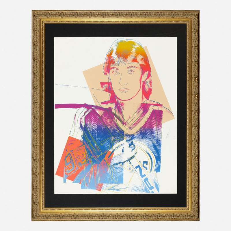 Andy Warhol, ‘Wayne Gretzky #99’, 1984, Print, Unique trial proof screenprint in colors on Lenox Museum Board, Rago/Wright/LAMA
