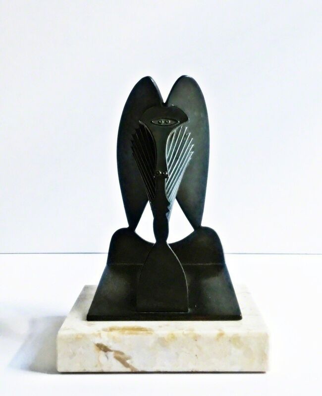 Pablo Picasso, ‘The Lady (Maquette)’, ca. 1967, Sculpture, Mixed media sculpture edition cor-ten steel., Alpha 137 Gallery Gallery Auction