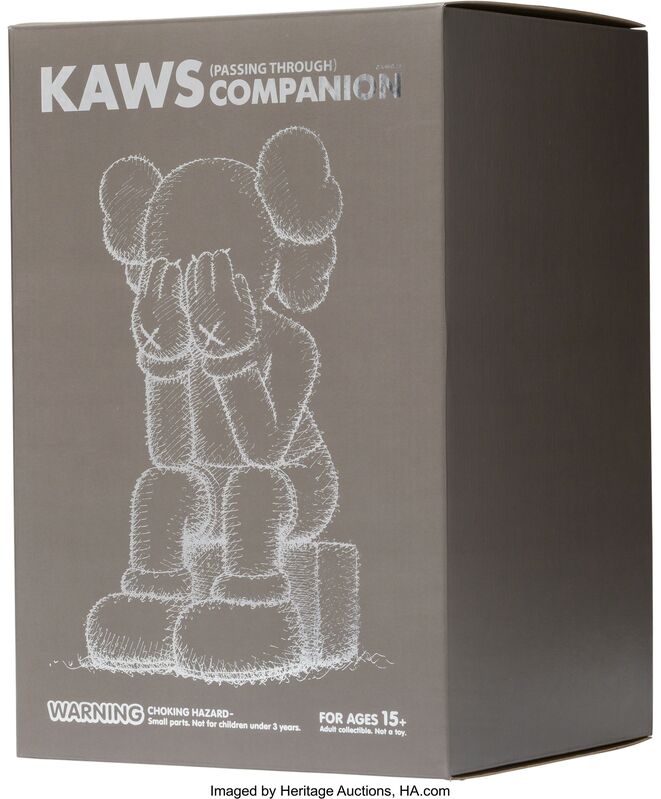 KAWS, ‘Passing Through Companion (Brown)’, 2013, Sculpture, Painted cast vinyl, Heritage Auctions