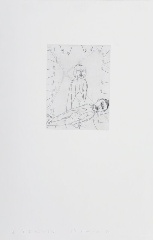 Francesco Clemente, ‘Music’, 1981, Print, Hard ground etching on paper, Heritage Auctions