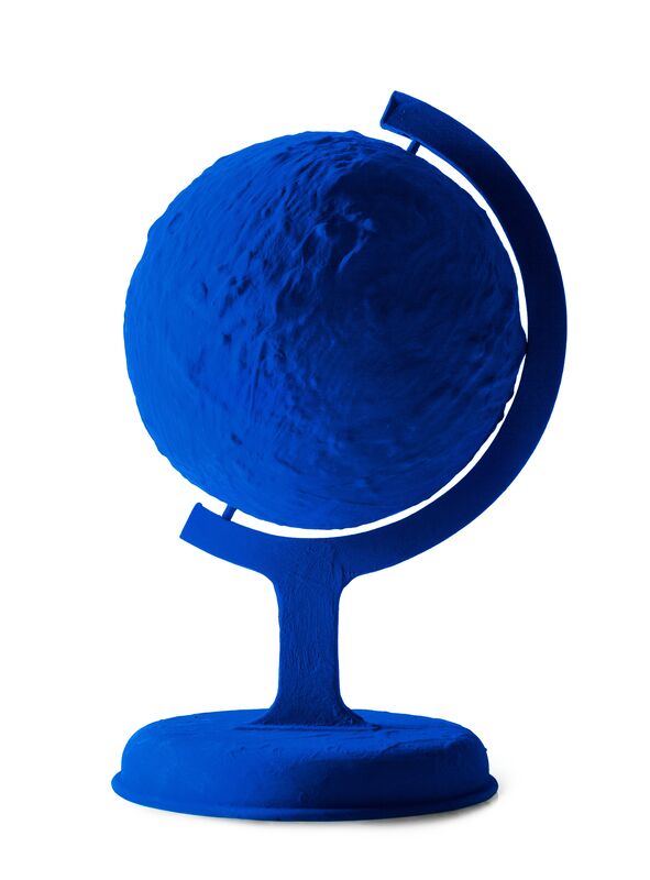 Yves Klein, ‘RP7 - La Terre Bleue’, 1957-88, Mixed Media, IKB pigment and synthetic resin on plaster molding, Hindman