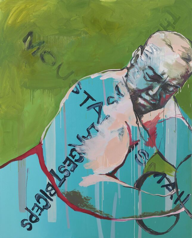 Huang Ran 黄然, ‘A (Timid) Self-Portrait’, 2014, Painting, Oil on canvas, Simon Lee Gallery