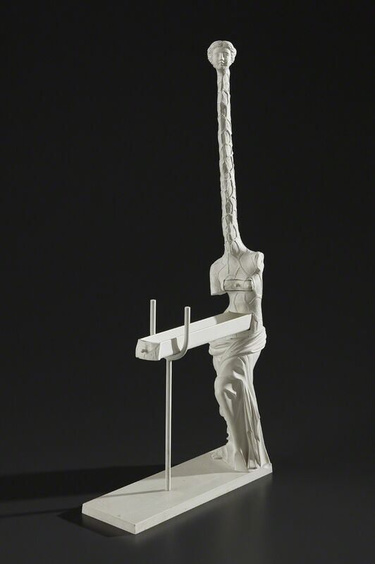 Salvador Dalí, ‘Venus à la giraffe’, 1973, Sculpture, White painted bronze sculpture multiple, Phillips