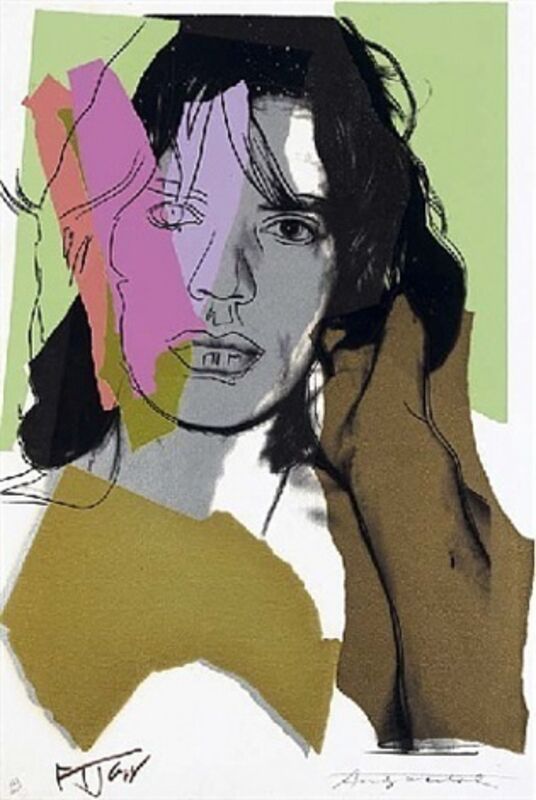 Andy Warhol, ‘Mick Jagger  F&S ll.140’, 1975, Print, Screenprint on Arches Aquarelle, Vertu Fine Art