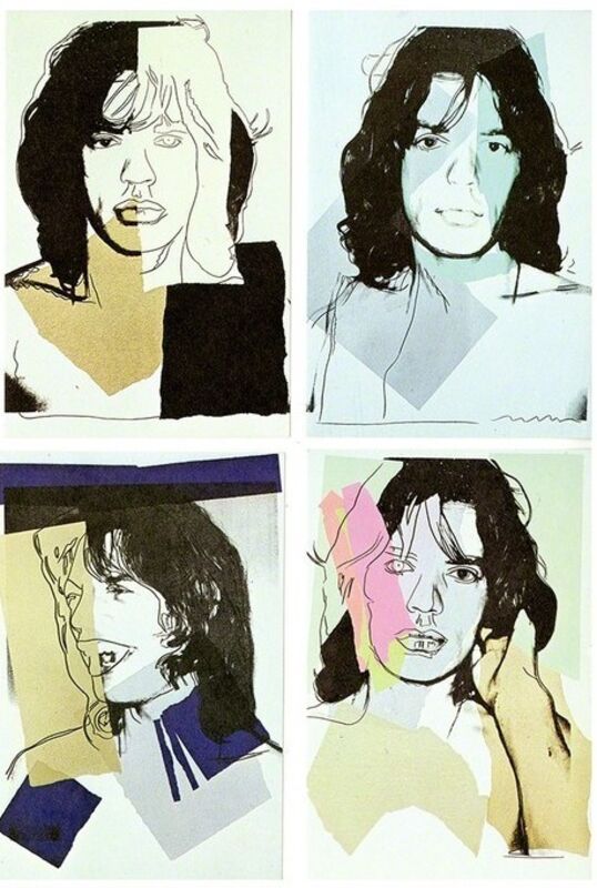 Andy Warhol, ‘Andy Warhol Mick Jagger complete set of 10 Leo Castelli announcements ’, 1975, Ephemera or Merchandise, Offset lithographs in colors on cream wove paper, Lot 180 Gallery