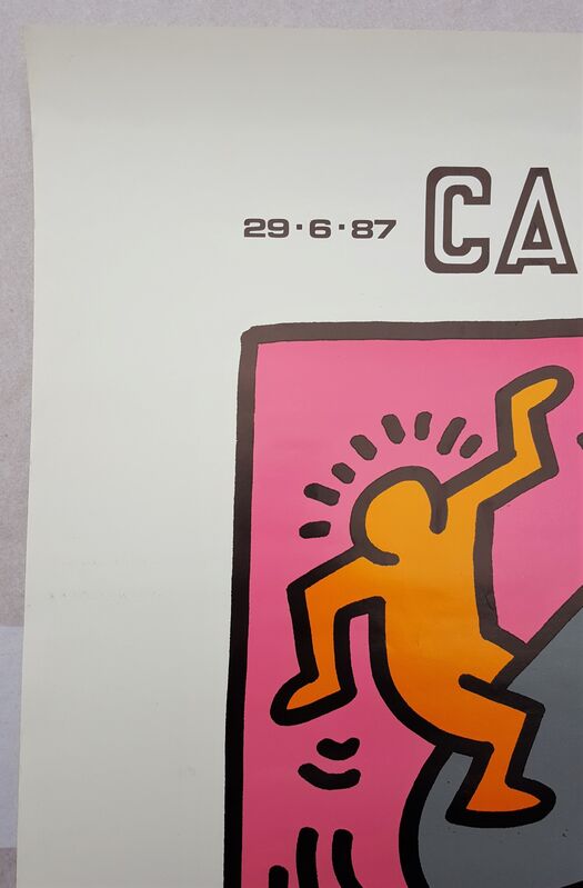 Keith Haring, ‘Casino Knokke’, 1987, Posters, Offset-Lithograph, Exhibition Poster, Graves International Art