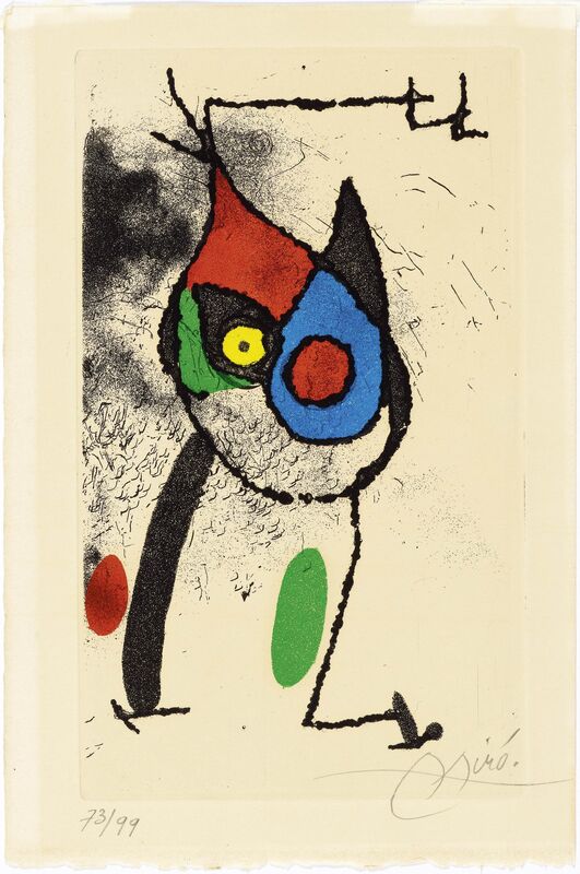 Joan Miró, ‘Les Magies’, 1972, Print, Colour etching and -aquatint, Koller Auctions