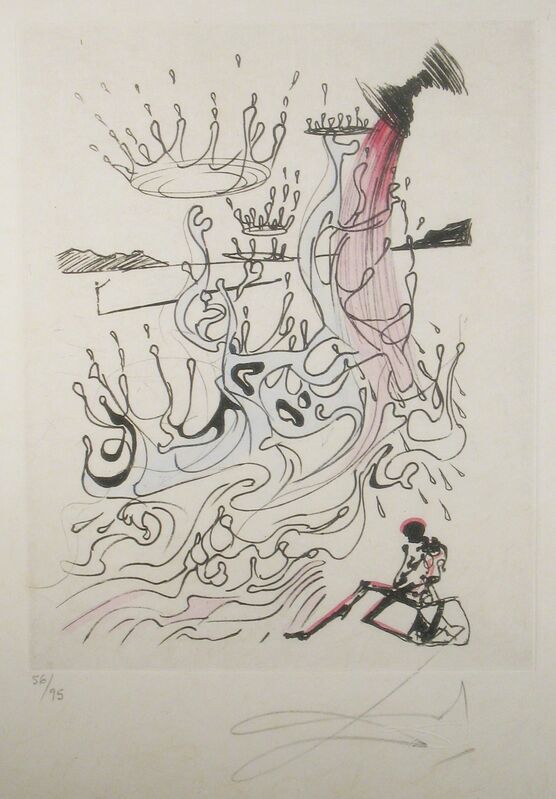Salvador Dalí, ‘River of Plenty’, 1967, Print, Etching on  Japon Paper, DTR Modern Galleries