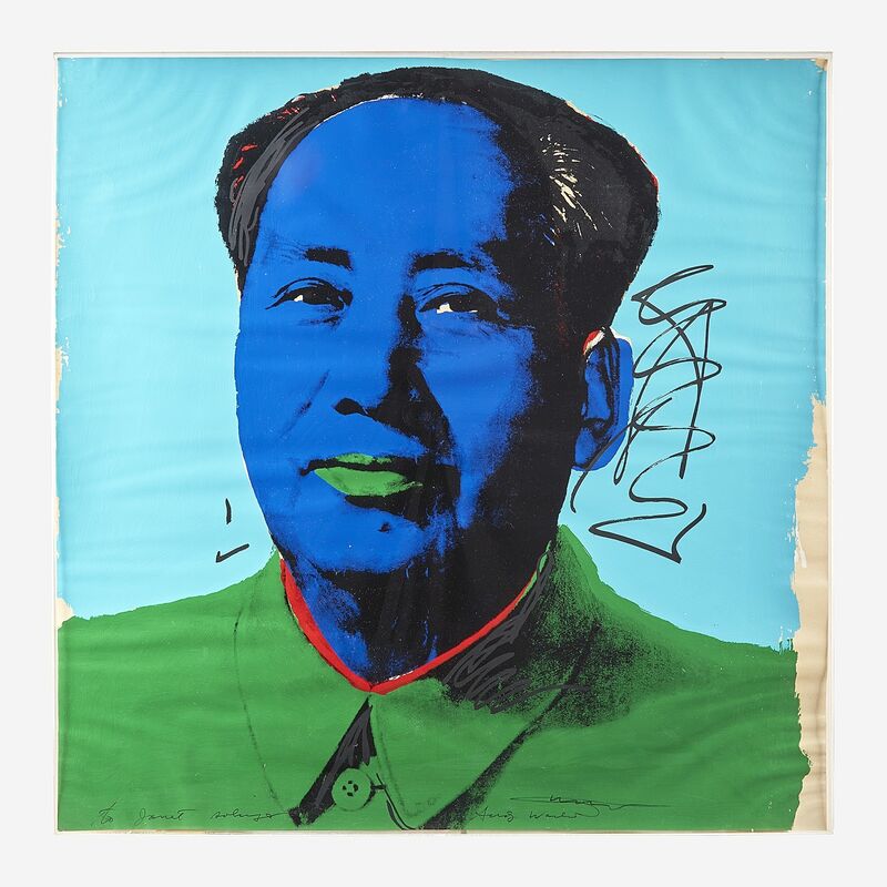 Andy Warhol, ‘Mao’, 1972, Print, Color screenprint on Beckett High White paper, Freeman's