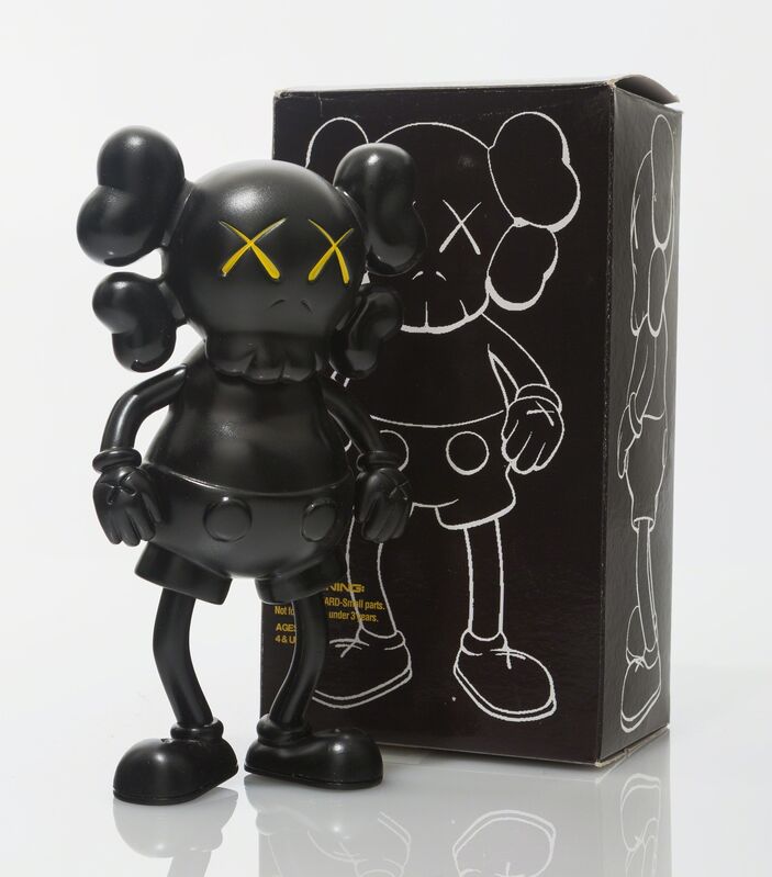 KAWS, ‘Companion (Black)’, 1999, Sculpture, Painted cast vinyl, Heritage Auctions