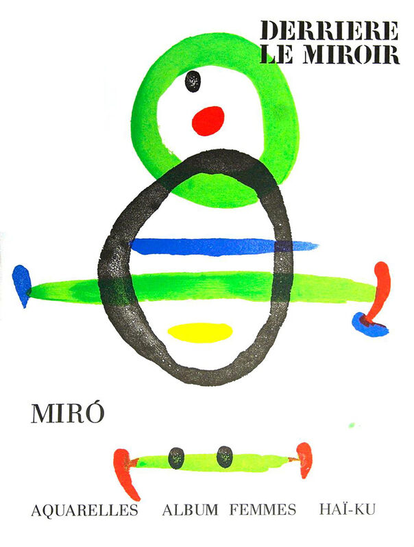 Joan Miró, ‘Joan Miró Derriere le Miroir 1967 (lithographic cover)’, ca. 1967, Books and Portfolios, Lithograph in colors, Lot 180 Gallery