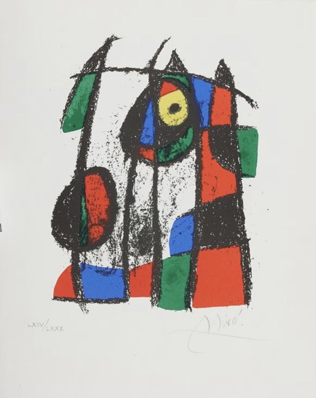 Joan Miró, ‘Joan Mirò Lithographe II’, 1975, Print, Color lithograph / Arches, Area Consulting