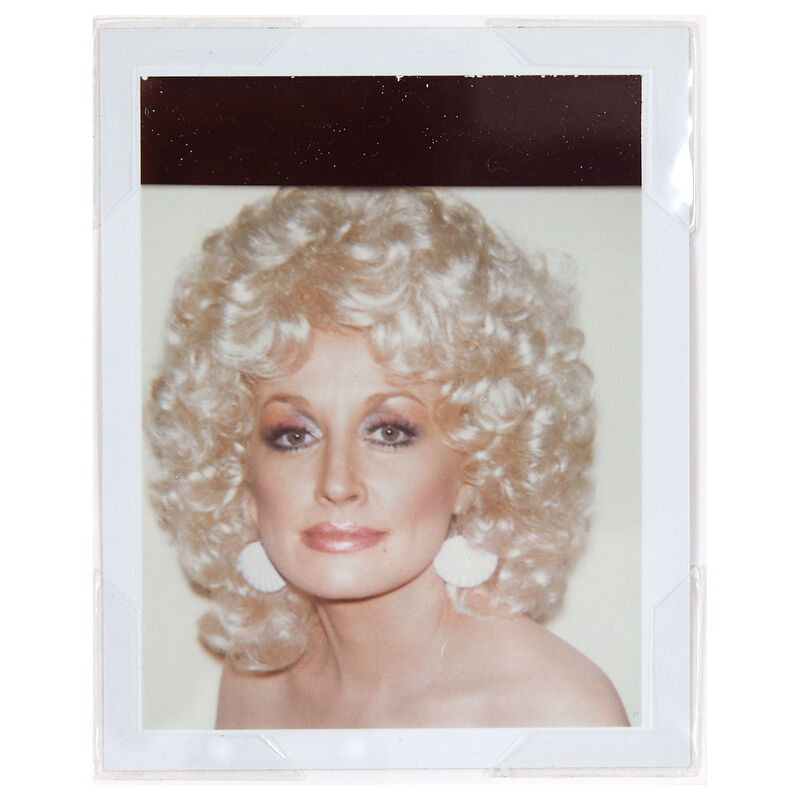 Andy Warhol, ‘Dolly Parton’, 1985, Photography, Unique polaroid print, Caviar20