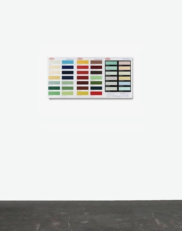 Damien Hirst, ‘H2 -Colour Chart’, 2017, Print, Spot-varnished giclée print mounted on aluminium panel, 3 White Dots