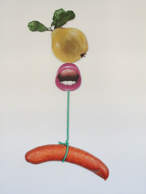 Paul Hosking, ‘Still life (With Quince after Cotan) ’, 2014, Mixed Media, Archival Inkjet on Dibond, Michael Fuchs Galerie