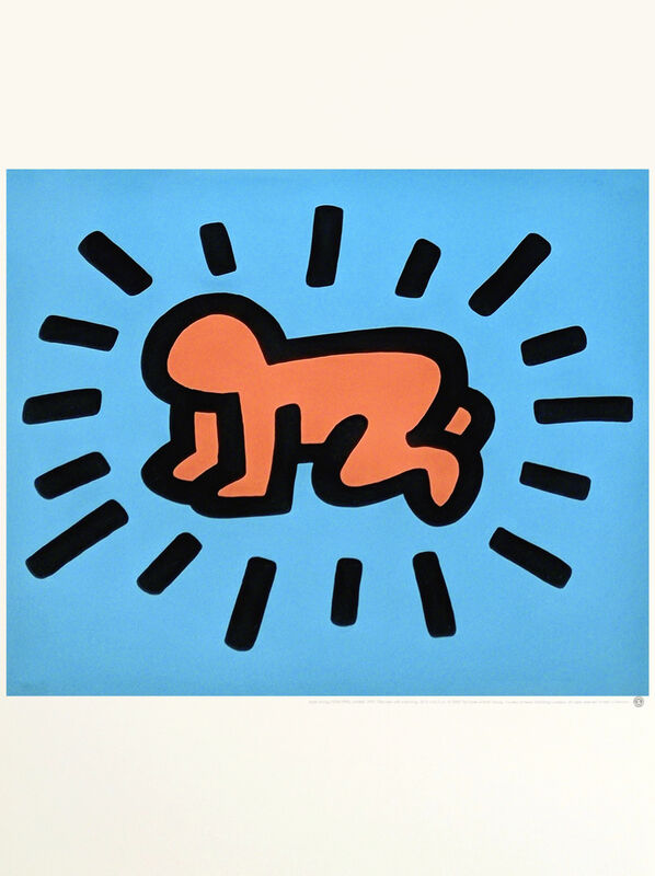 Keith Haring, ‘Untitled (Radiant Baby)’, 1990, Ephemera or Merchandise, Offset lithograph in colours on paper, Tate Ward Auctions