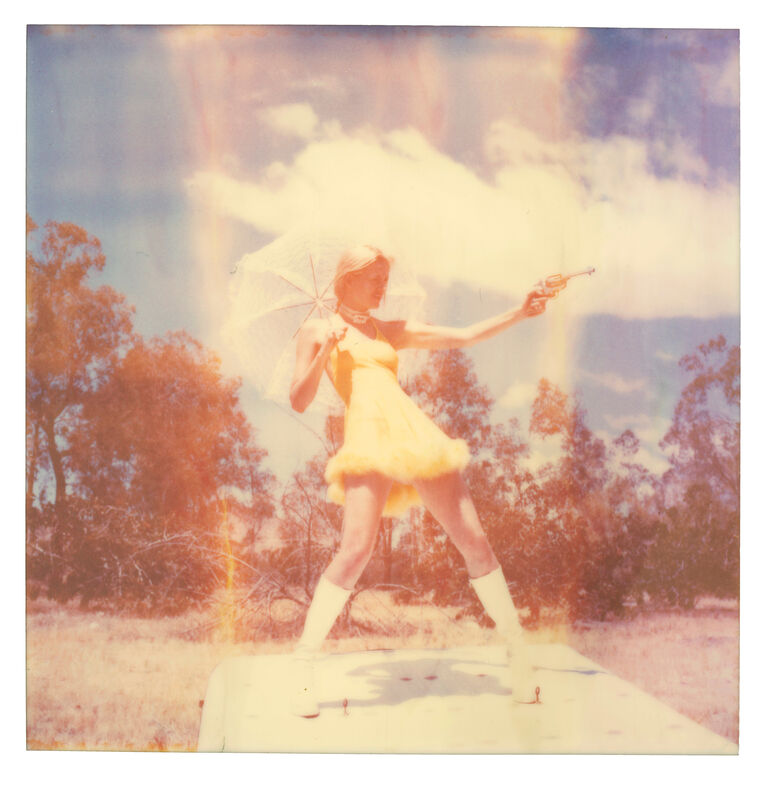 Stefanie Schneider, ‘White Boots (Heavenly Falls)’, 2016, Photography, Digital C-Print, based on a Polaroid, Instantdreams