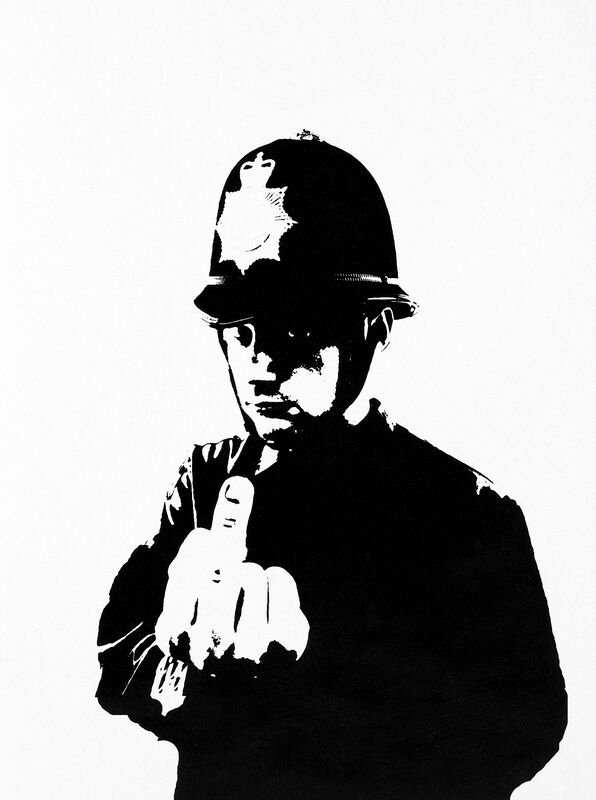 Banksy, ‘Rude Copper’, 2020, Print, Screen print on paper, Tate Ward Auctions