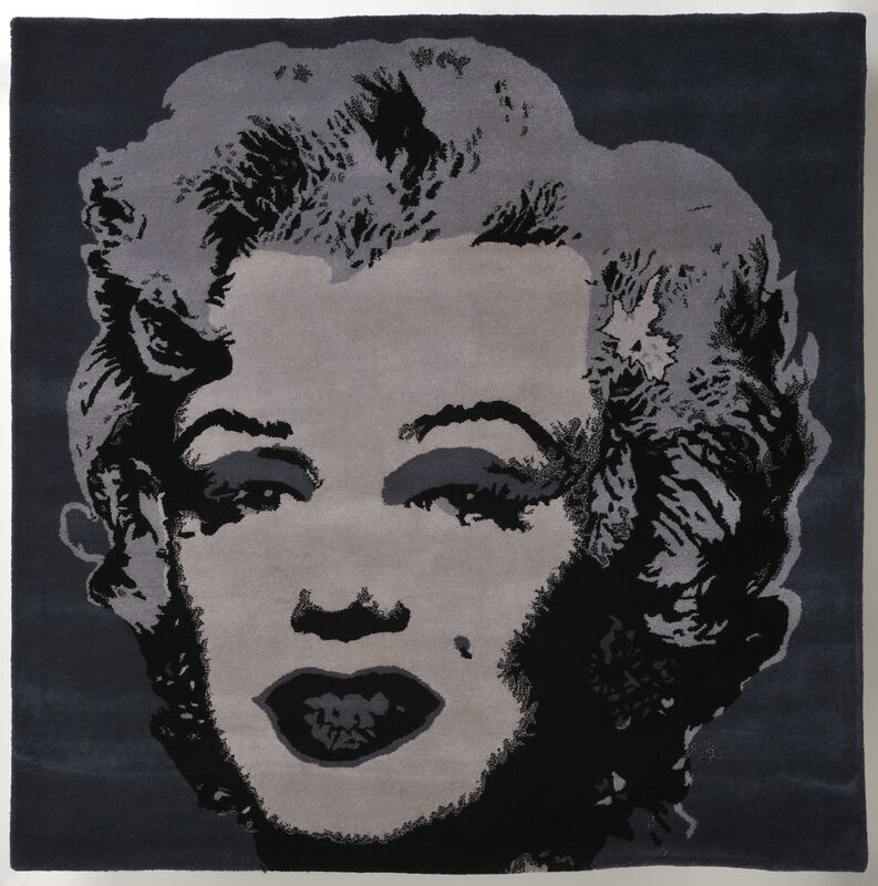 Andy Warhol, ‘Silver Marilyn’, 1990s, Textile Arts, Handmade Carpet, Weng Contemporary