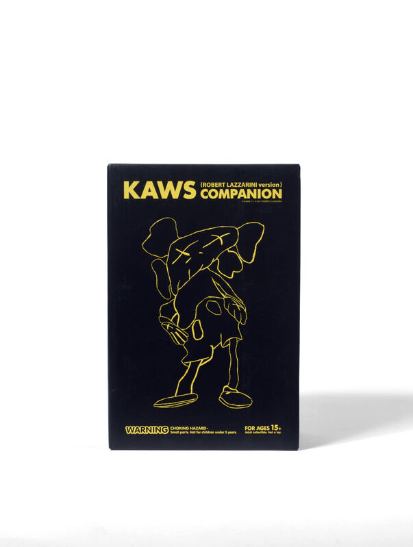 KAWS, ‘COMPANION – LAZZARINI VERSION (Black)’, 2010, Sculpture, Painted cast vinyl, DIGARD AUCTION
