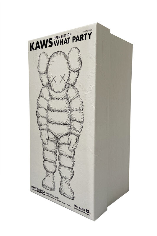 KAWS, ‘KAWS WHAT PARTY White (white KAWS what party)’, 2020, Sculpture, Cast Resin, Vinyl Paint, Lot 180 Gallery