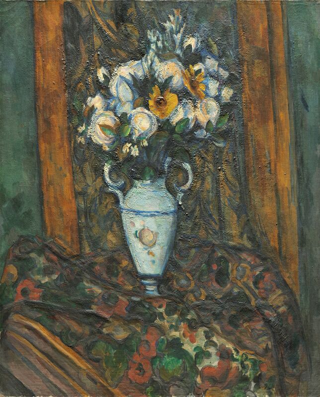 Paul Cézanne, ‘Vase of Flowers’, 1900/1903, Painting, Oil on canvas, National Gallery of Art, Washington, D.C.