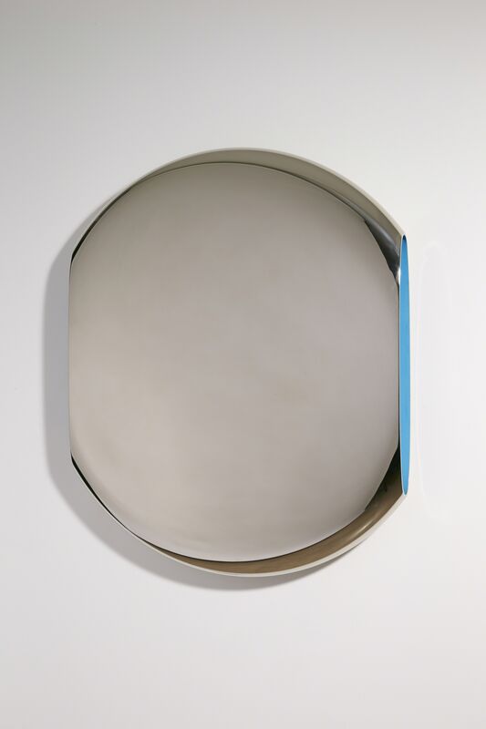 Fredrikson Stallard, ‘Mirror 'Pantheon' Cerulian Blue’, 2011, Design/Decorative Art, Mirror polished nickel plated aluminium, pigment paint, David Gill Gallery