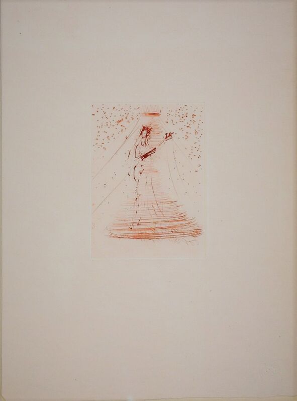 Salvador Dalí, ‘Les Amours de Cassandre. Sepia’, 1968, Print, Drypoint in sepia on Japon paper, Samhart Gallery